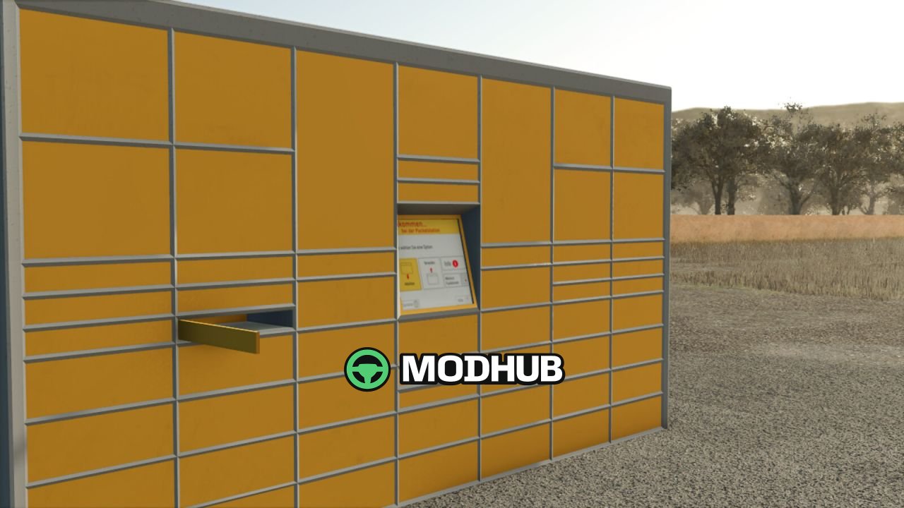 Пакункові шафки Parcel Locker Pack V1.0 для FS25