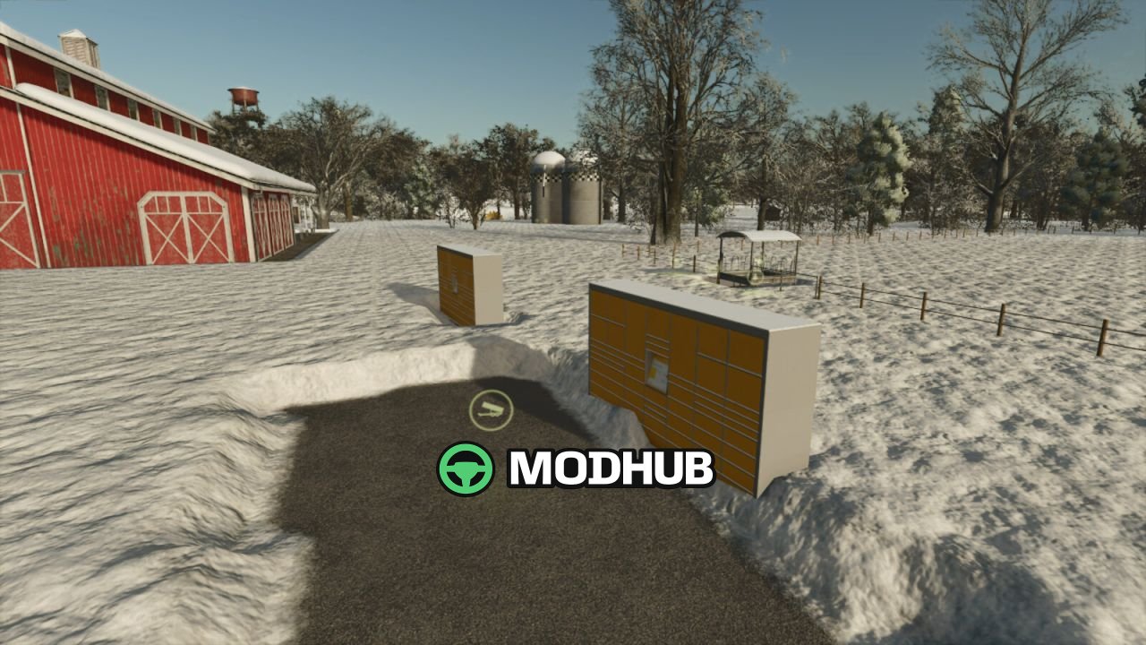 Пакункові шафки Parcel Locker Pack V1.0 для FS25