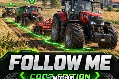Скрипт Follow Me (Coop Edition) v1.0 для FS25 — 2