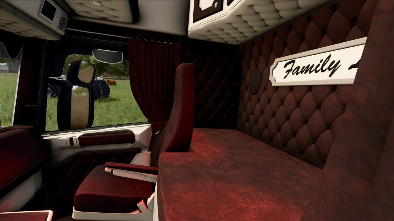 Leistungsstarker Lkw Scania 164G V8 580 PS für Farming Simulator 25