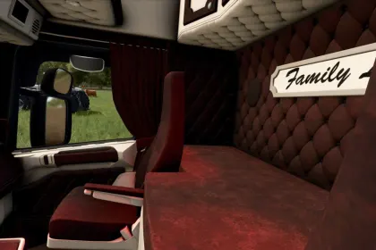 Leistungsstarker Lkw Scania 164G V8 580 PS für Farming Simulator 25 — 5