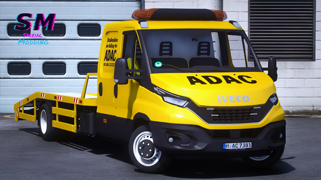 Abschleppwagen Iveco Daily ADAC für GTA 5