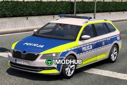 Emergency vehicles by Egon v1.3 for ETS2