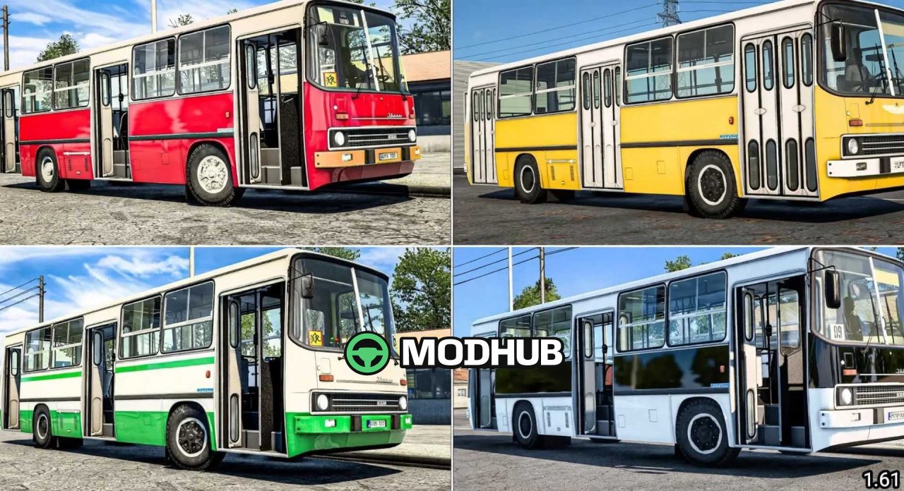 Bus Ikarus 260.37 v1.61 für ETS2