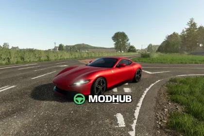 Автомобіль Ferrari Roma 2020 V1.0 для FS25 — 2