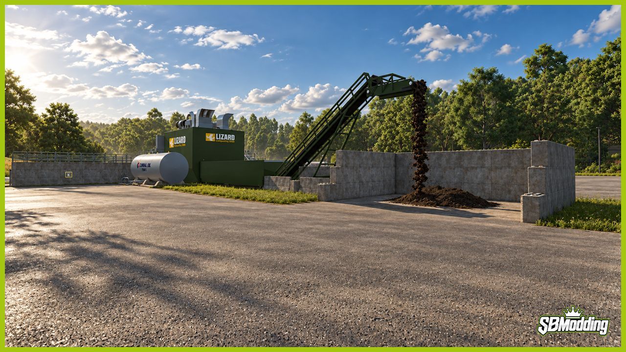 Composter Lizard Composter 5000 for Farming Simulator 25
