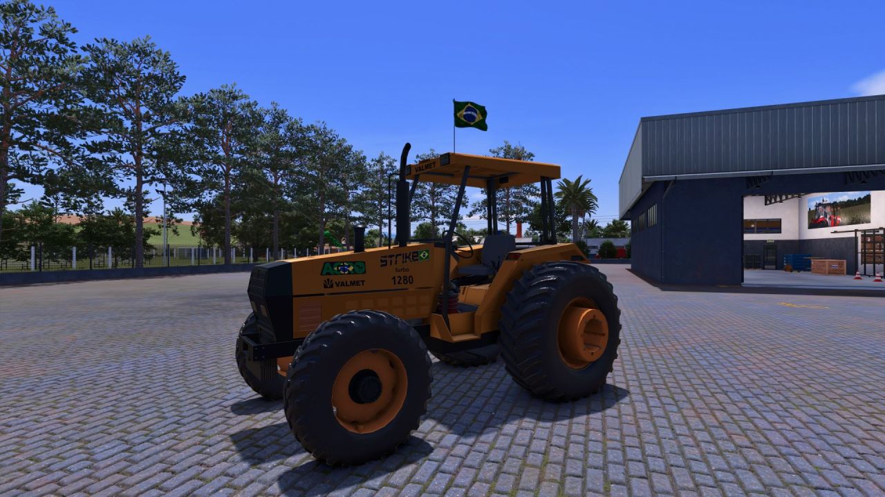 Трактор Valmet 1280/1580 для Farming Simulator 25