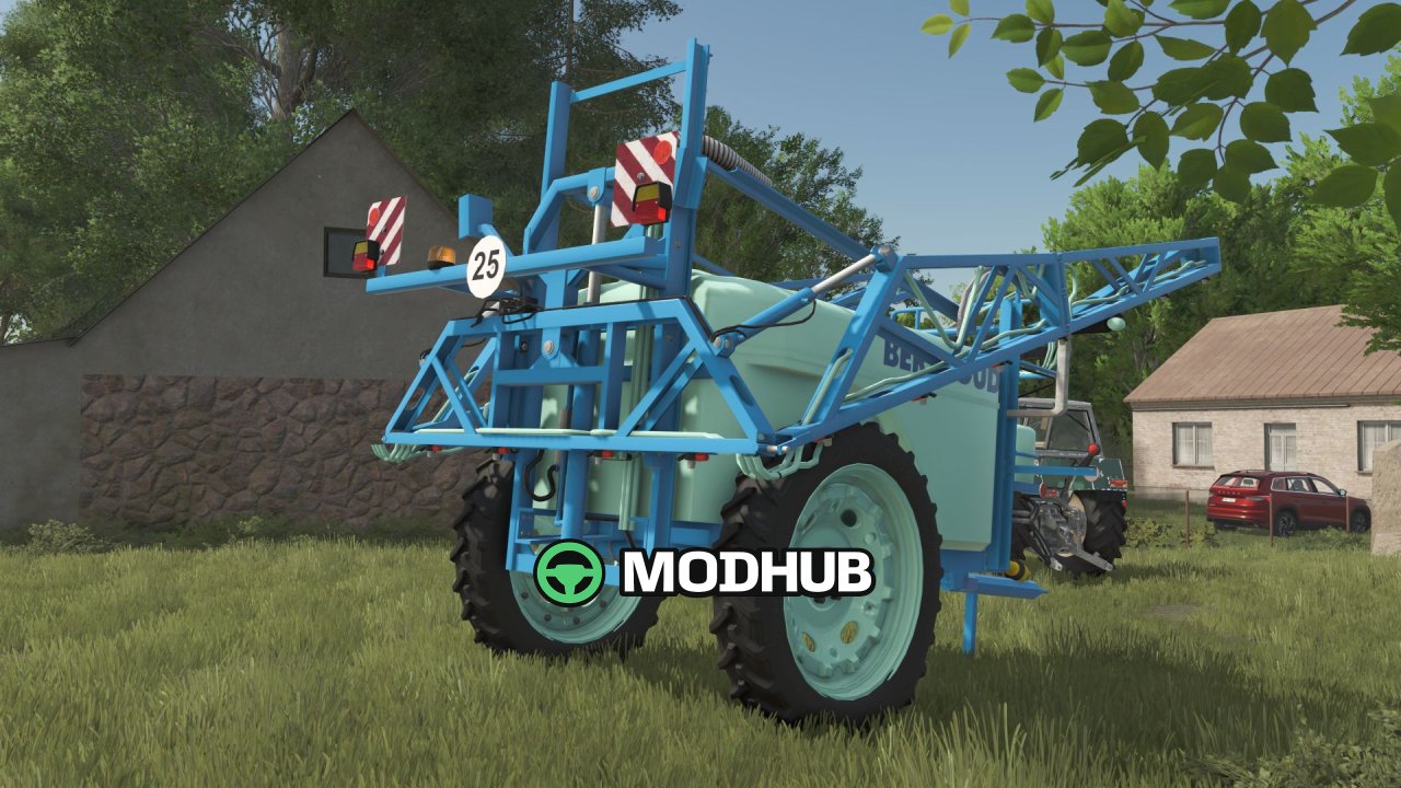 Обприскувач Berthoud Major V2.0.0.1 для FS25