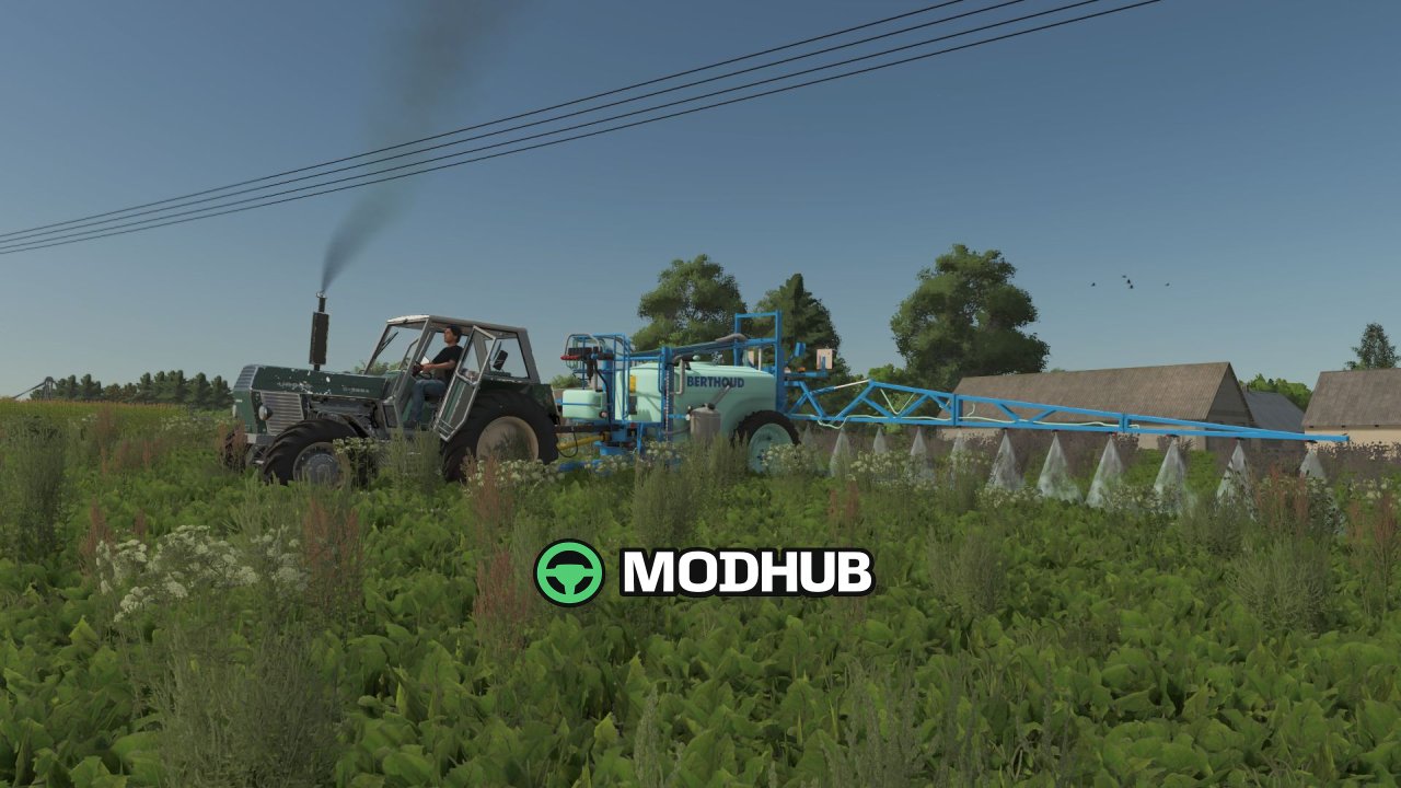 Обприскувач Berthoud Major V2.0.0.1 для FS25