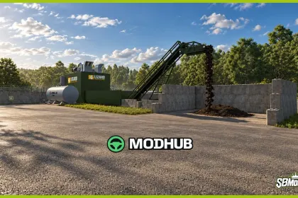 Компостер Lizard Composter 5000 для FS25 — 2