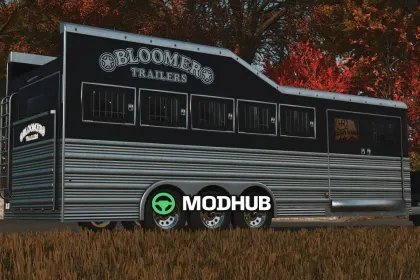Przyczepa Bloomer 5 Horse Bumper Pull V2.1 dla FS25 — 4