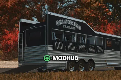 Przyczepa Bloomer 5 Horse Bumper Pull V2.1 dla FS25 — 5