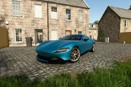 Автомобіль Ferrari Roma для Farming Simulator 25
