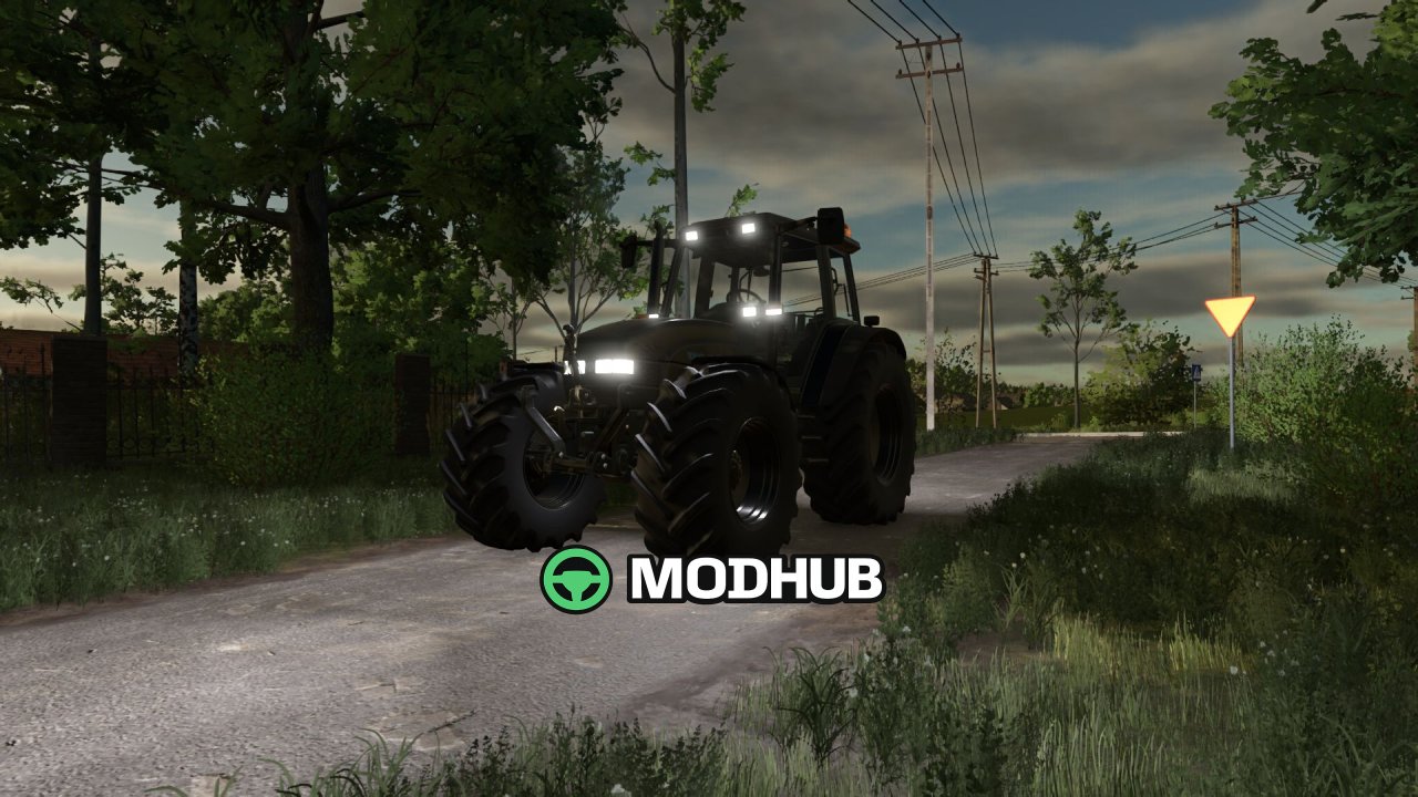 Трактор New Holland 8×60/TM/M Series V1.1 для FS25