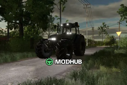 Трактор New Holland 8×60/TM/M Series V1.1 для FS25 — 2