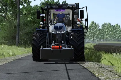 Трактор Massey Ferguson 8S для Farming Simulator 25