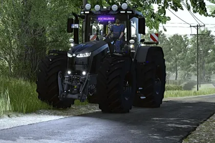 Трактор Massey Ferguson 8S для Farming Simulator 25 — 3