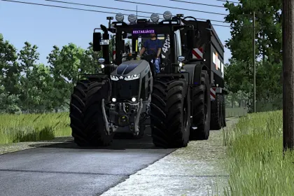 Трактор Massey Ferguson 8S для Farming Simulator 25 — 4
