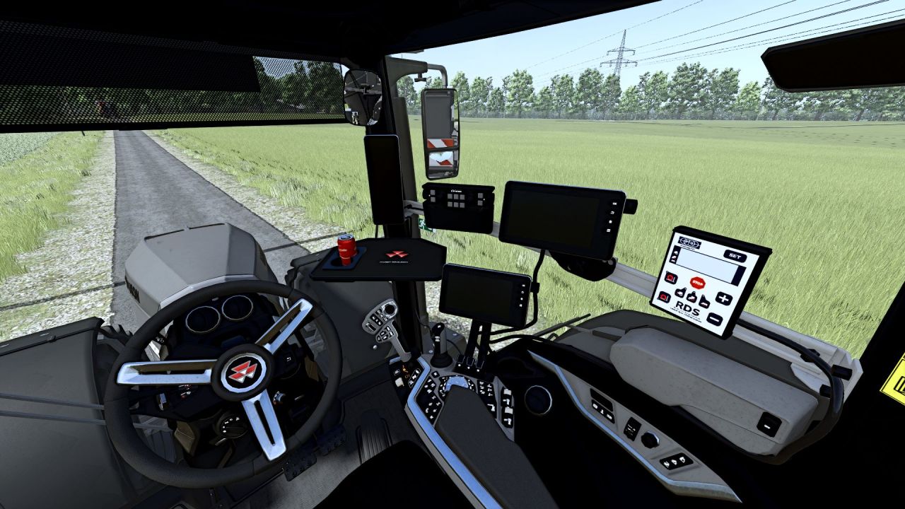 Трактор Massey Ferguson 8S для Farming Simulator 25