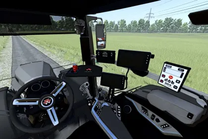 Трактор Massey Ferguson 8S для Farming Simulator 25 — 5
