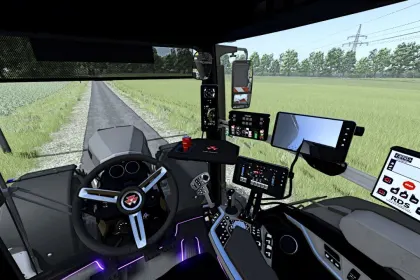 Трактор Massey Ferguson 8S для Farming Simulator 25 — 6