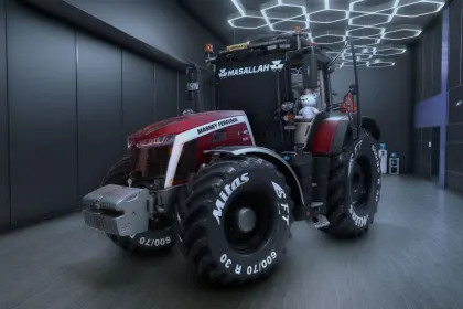 Трактор Massey Ferguson 8S для Farming Simulator 25 — 7