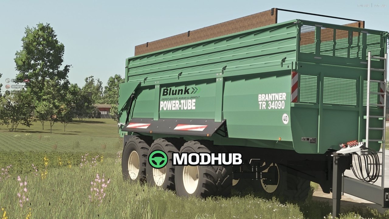 Przyczepa Brantner TR 34090/2 PT+ do FS25