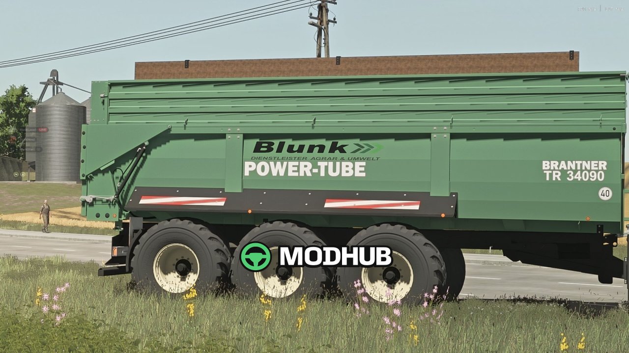 Przyczepa Brantner TR 34090/2 PT+ do FS25