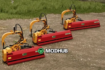 Mulcher Ino MKM Pack for FS25