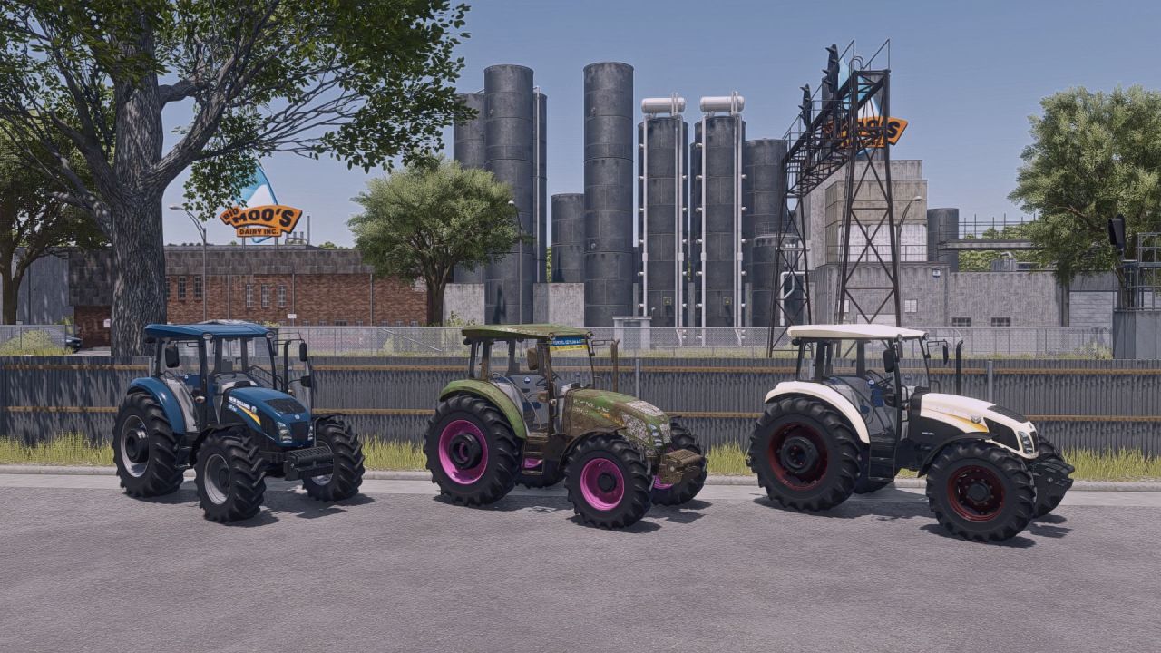 Трактор New Holland TDD BlueMaster Series для Farming Simulator 25