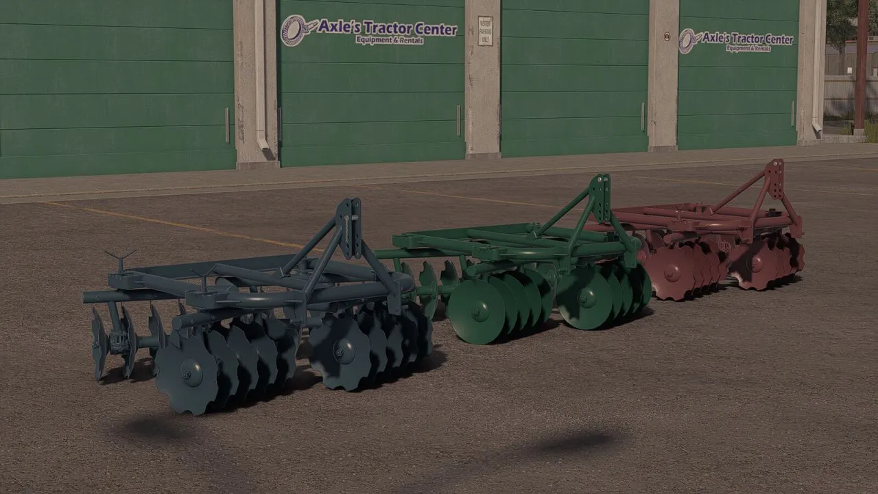 Ефективна Дискова Борона BTz-2 U-201/0 "Wars" для Швидкого Обробітку Ґрунту в FS25