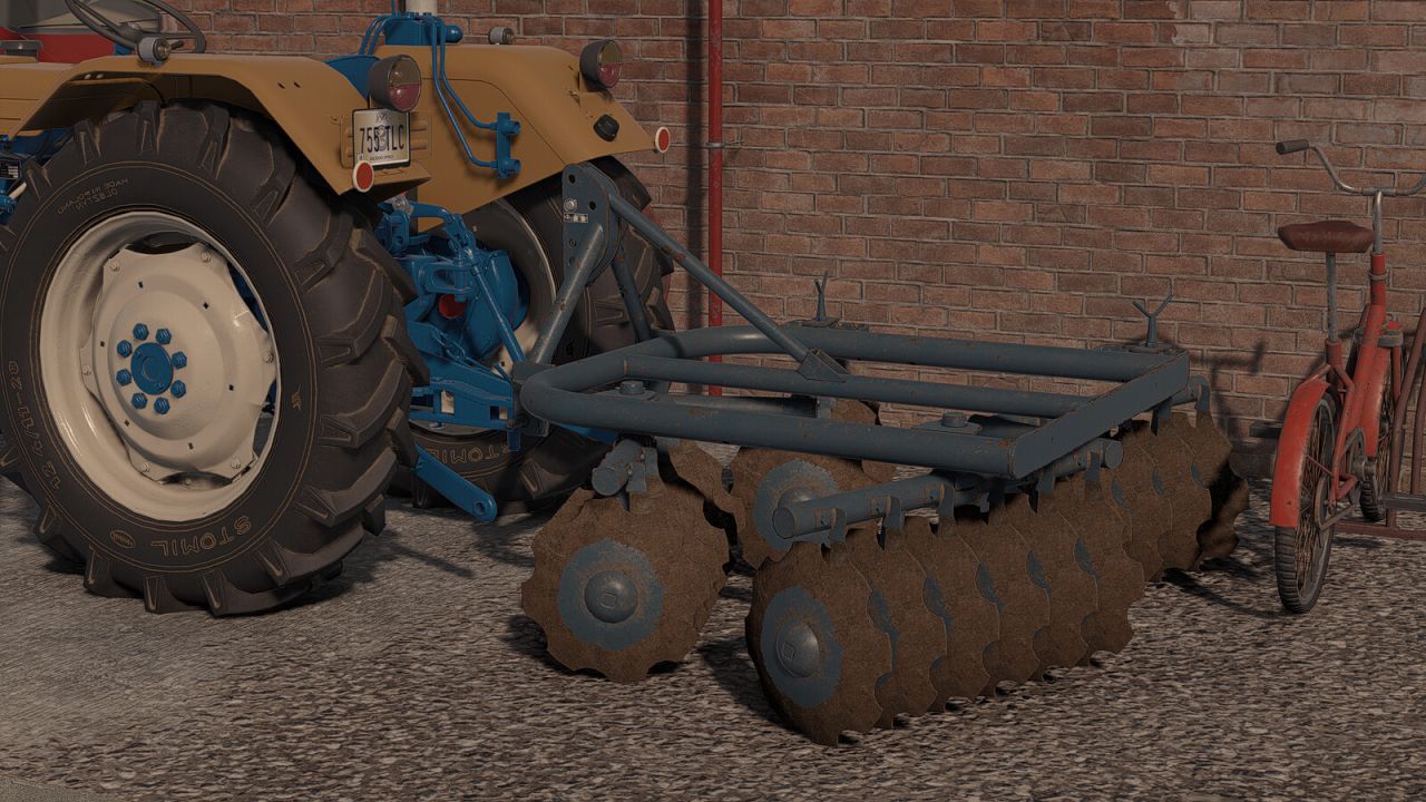 Ефективна Дискова Борона BTz-2 U-201/0 "Wars" для Швидкого Обробітку Ґрунту в FS25