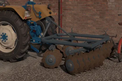 Ефективна Дискова Борона BTz-2 U-201/0 "Wars" для Швидкого Обробітку Ґрунту в FS25 — 4