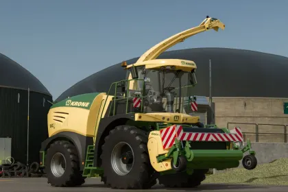 Krone Easy Flow 300S with Warning Panel for Farming Simulator 25