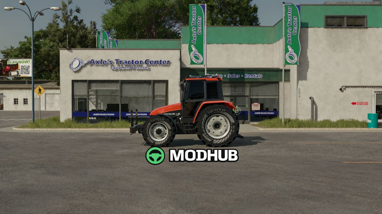 Трактор New Holland L Series Edit V1.0 для FS25