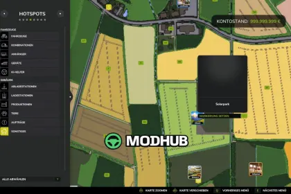 Скрипт Custom Map Hotspots V1.0 для FS25 — 2