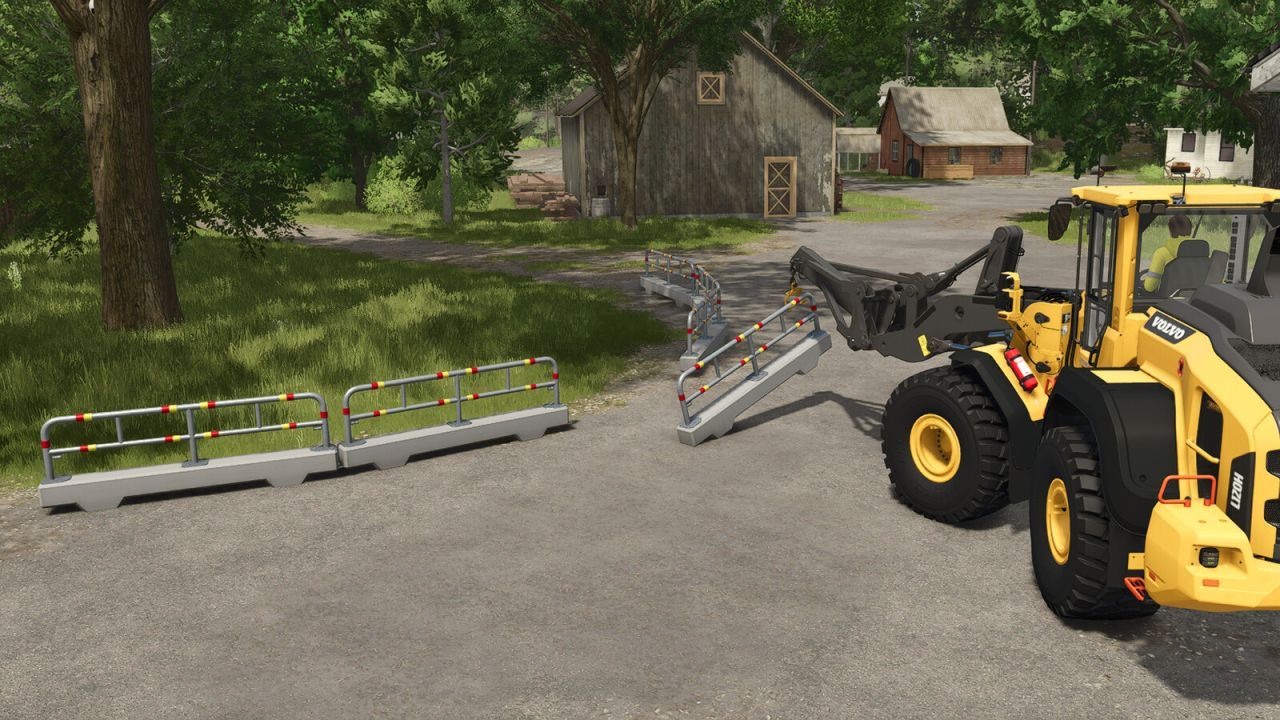 Ефективний Набір Бар’єрів Lizard Safe Barrier для Безпечних Будмайданчиків у FS25