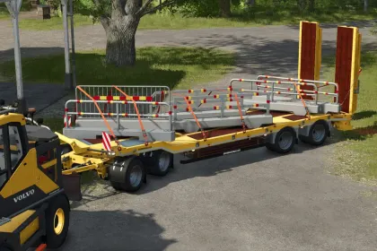 Ефективний Набір Бар’єрів Lizard Safe Barrier для Безпечних Будмайданчиків у FS25 — 3