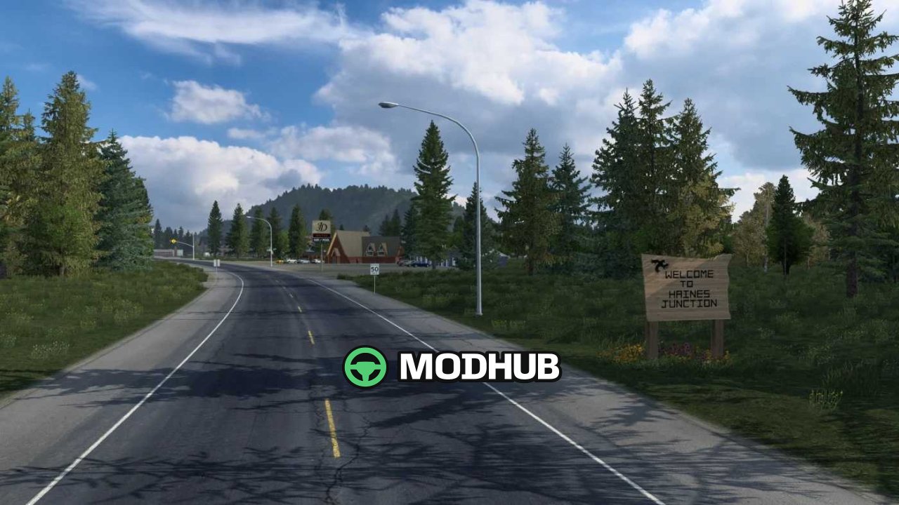 З'єднання доріг Promods Canada та Alaska – North To The Future v0.6.6.0 для ATS