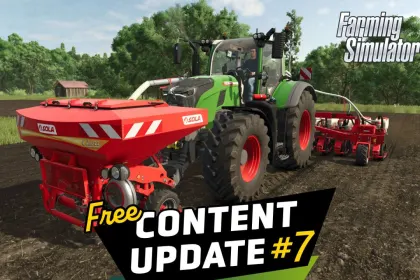 Update 1.24 + Free Content Update #7 for Farming Simulator 25