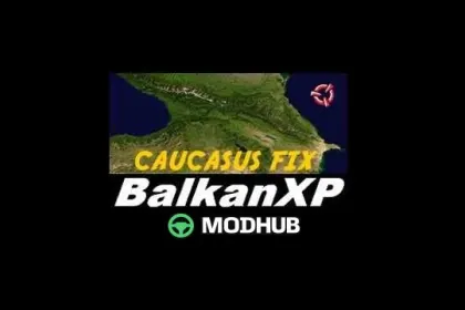 Karte BXP Caucasus FIX 161.0 für ETS2