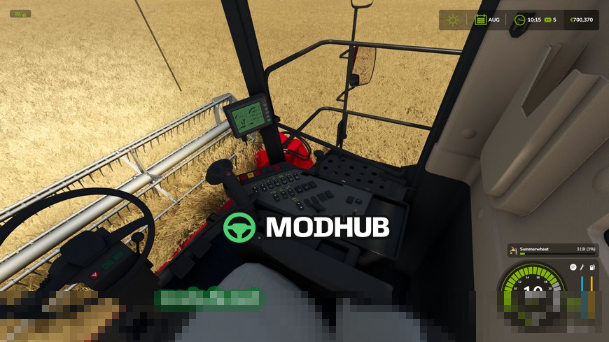 Mod für den Mähdrescher Palesse GS12 2008 für Farming Simulator 25 - Screenshots