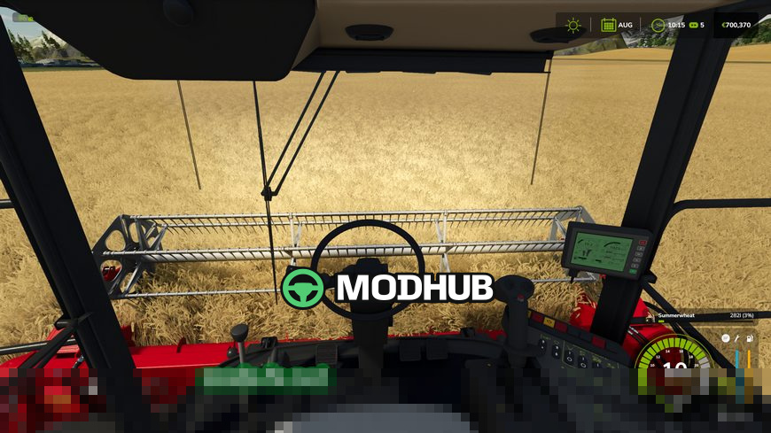 Mod für den Mähdrescher Palesse GS12 2008 für Farming Simulator 25 - Screenshots