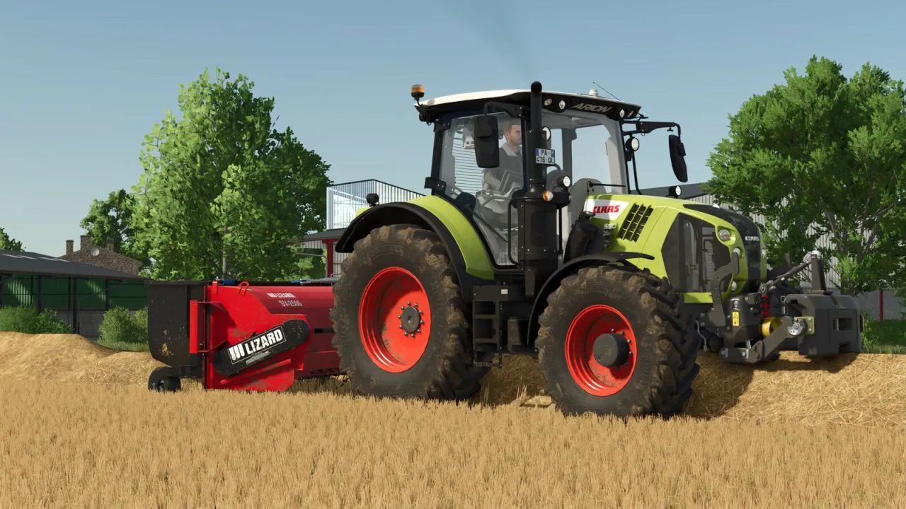 Ефективний Валкоутворювач LIZARD SV2500 для Чистих та Рівних Валків у FS25