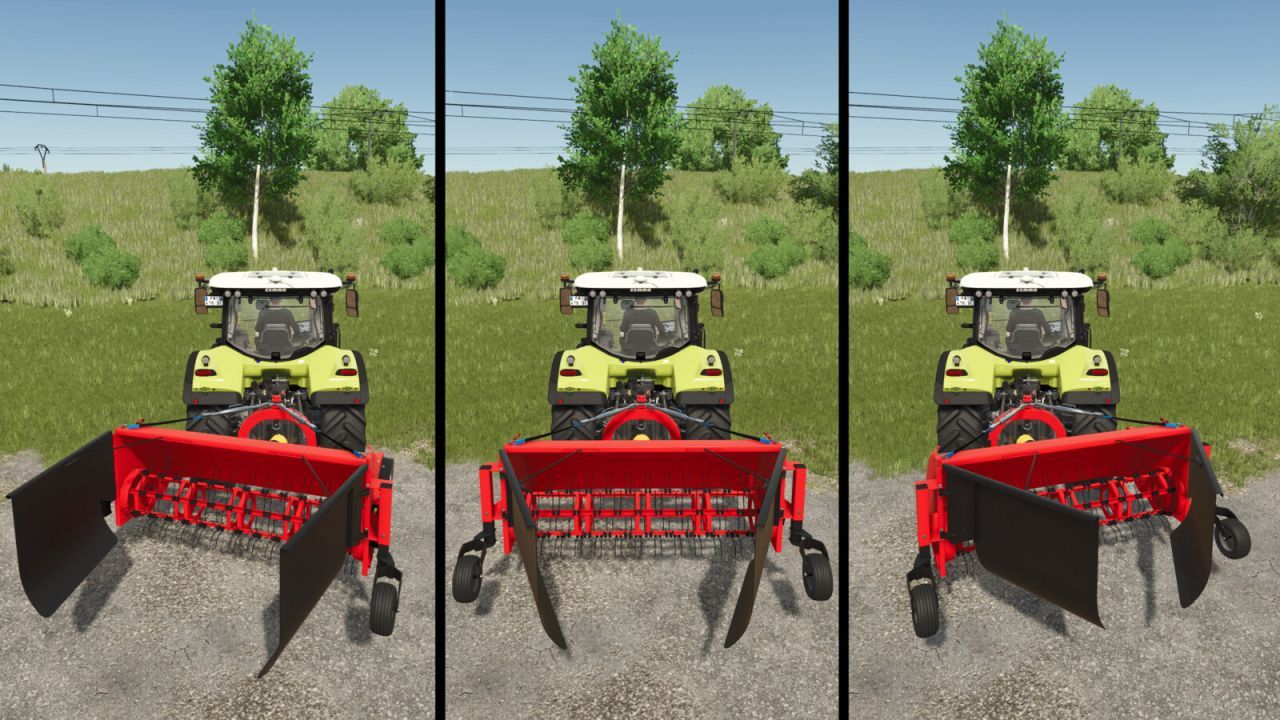 Effektiver Schwadformer LIZARD SV2500 für saubere und gerade Schwaden in FS25