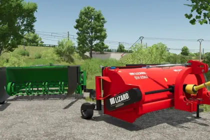 Ефективний Валкоутворювач LIZARD SV2500 для Чистих та Рівних Валків у FS25