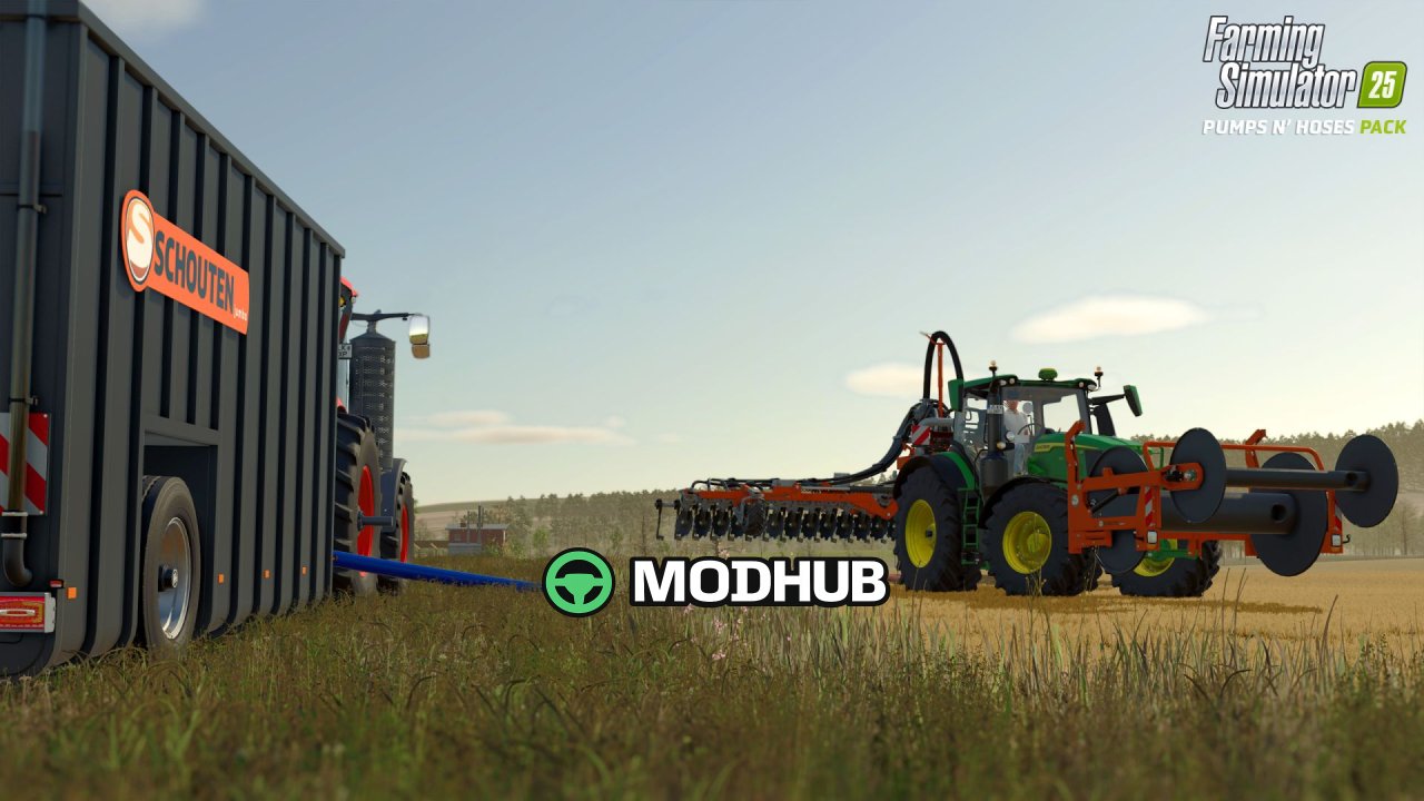 Насосно-шланговий пакет Pumps n’ Hoses Pack V1.1 для FS25