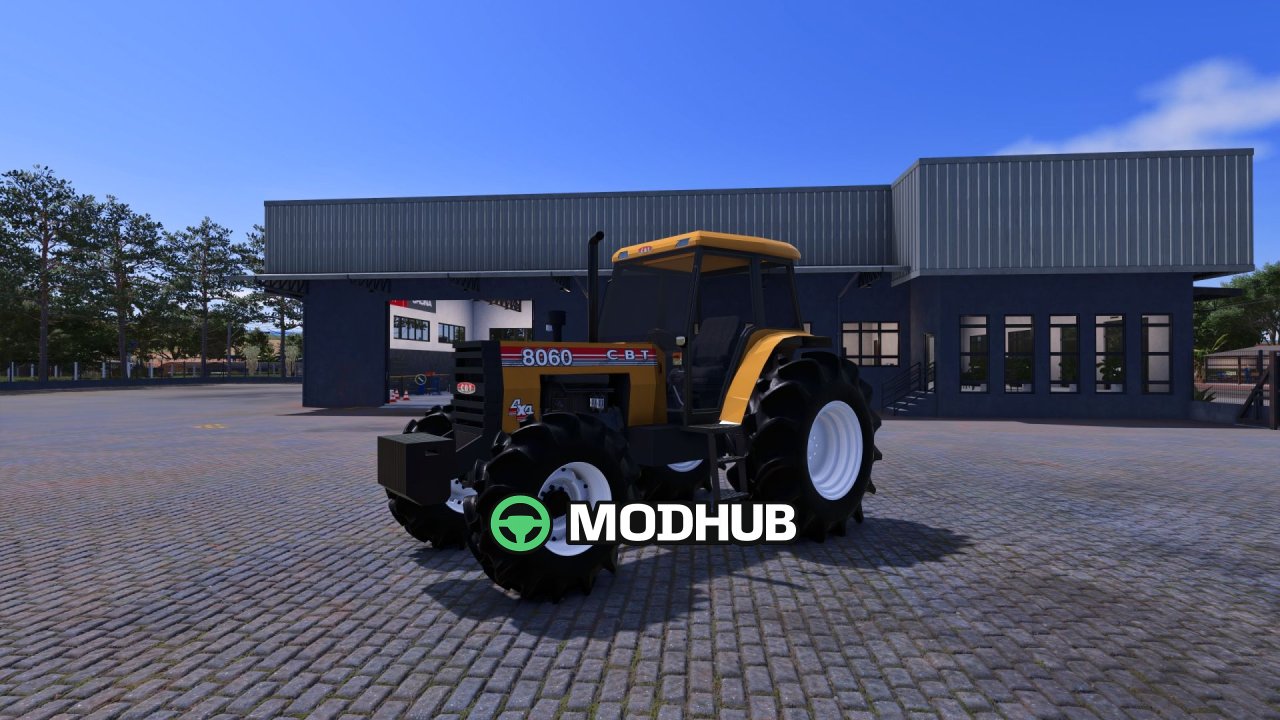 Трактор CBT 8060 Rice Maker V2.0 для FS25