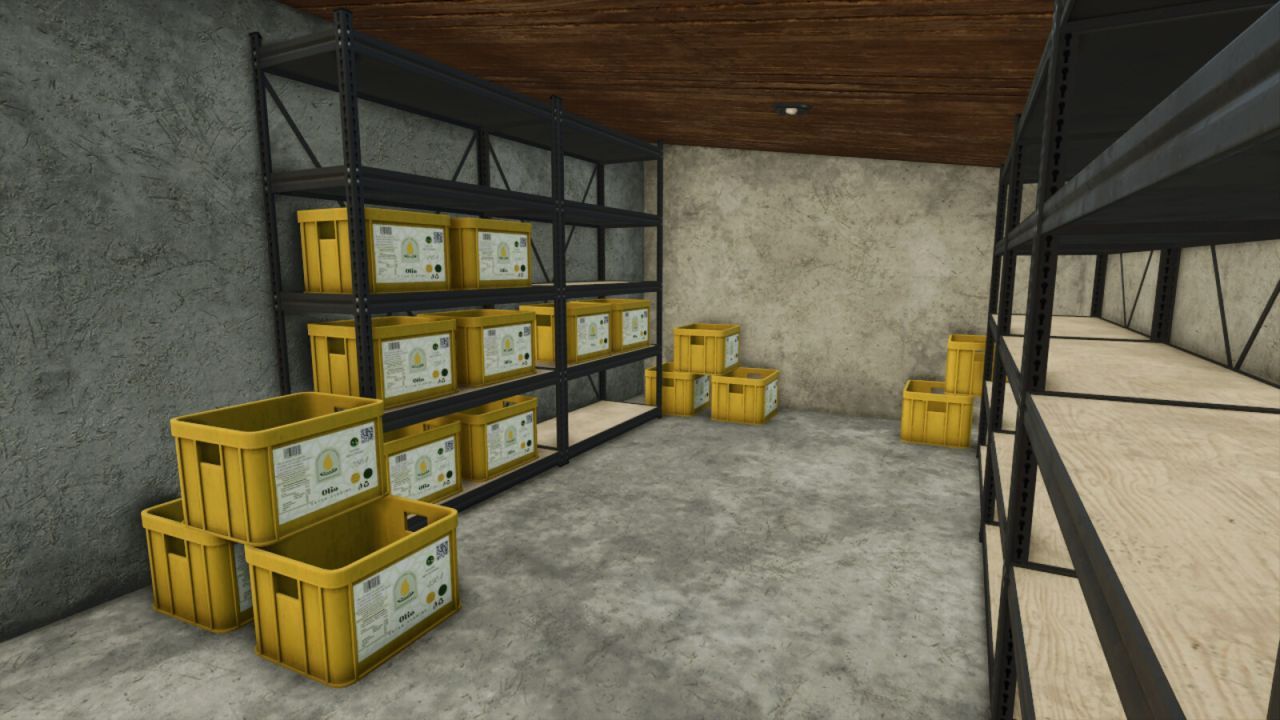 Ефективний Italian Oil Mill — Виробництво Олії з Оливок і Зернових у FS25 - Скріншоти