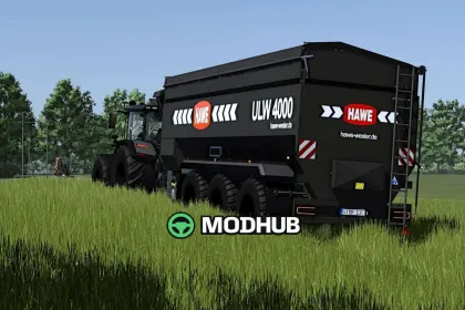Trailer Hawe ULW 4000 By Dirtdevil99 v1.0 for FS25